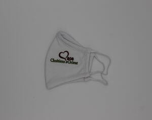 Masque brodé, taille enfant