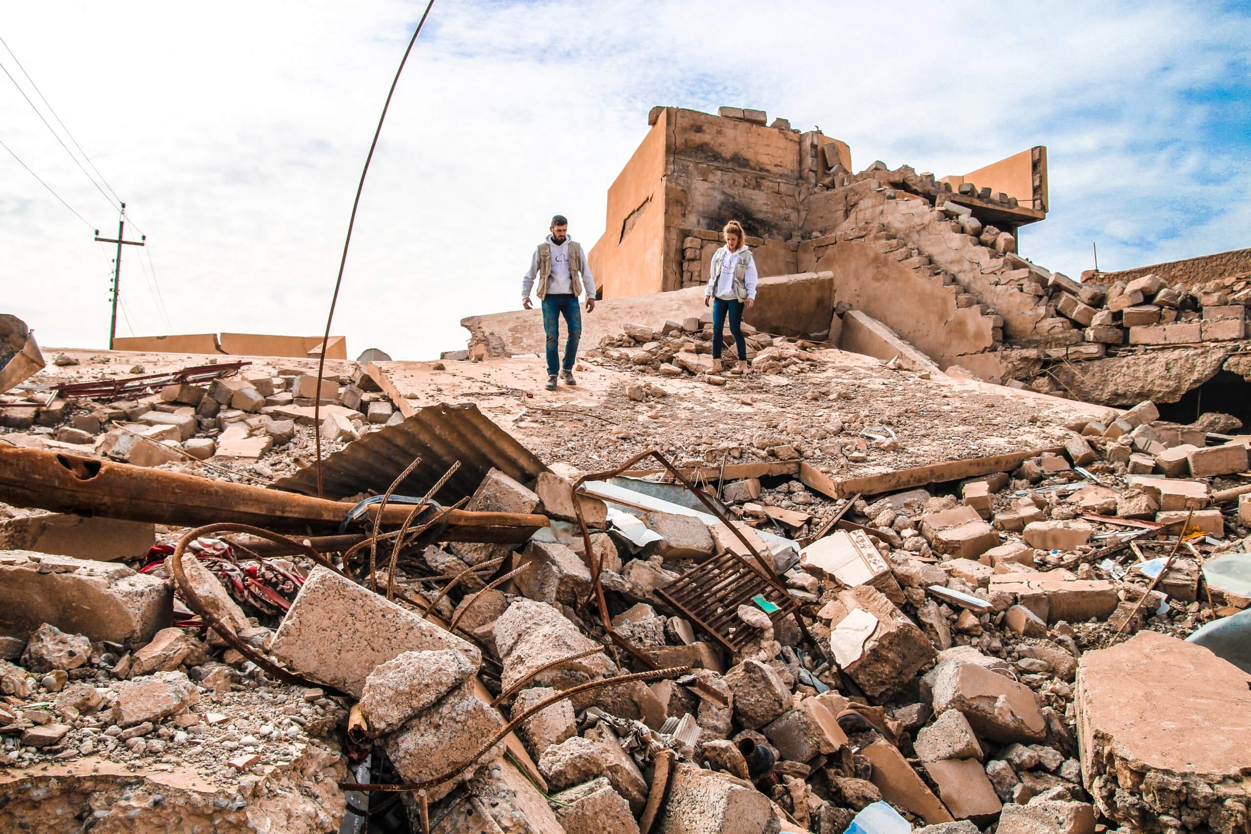 Les villages chrétiens de la Plaine de Ninive sont libérés mais il ne reste que des ruines.