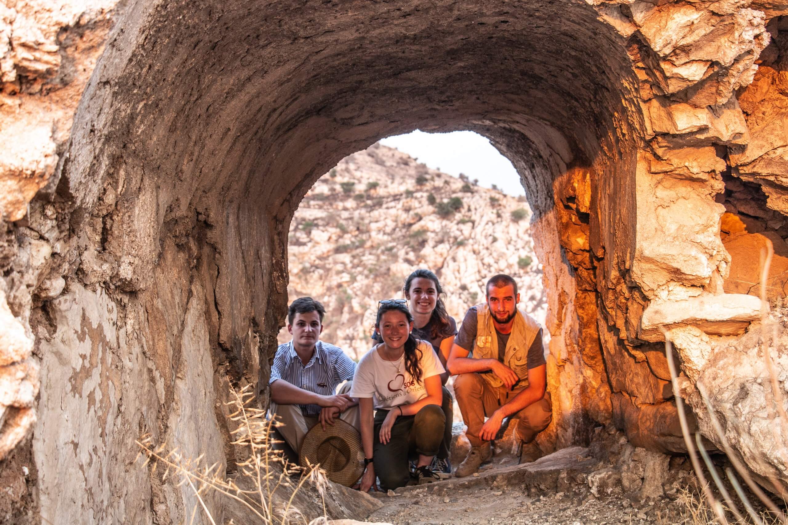 Albane, volunteer in Iraq