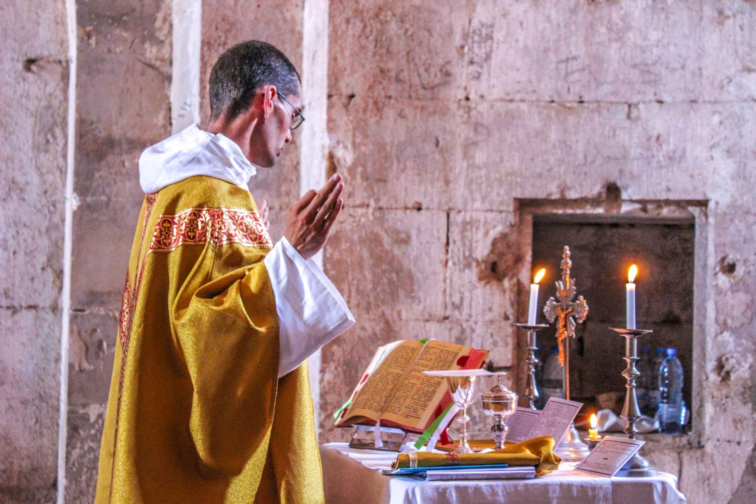 First mass celebrated in the Krak des Chevaliers chapel in 745 years