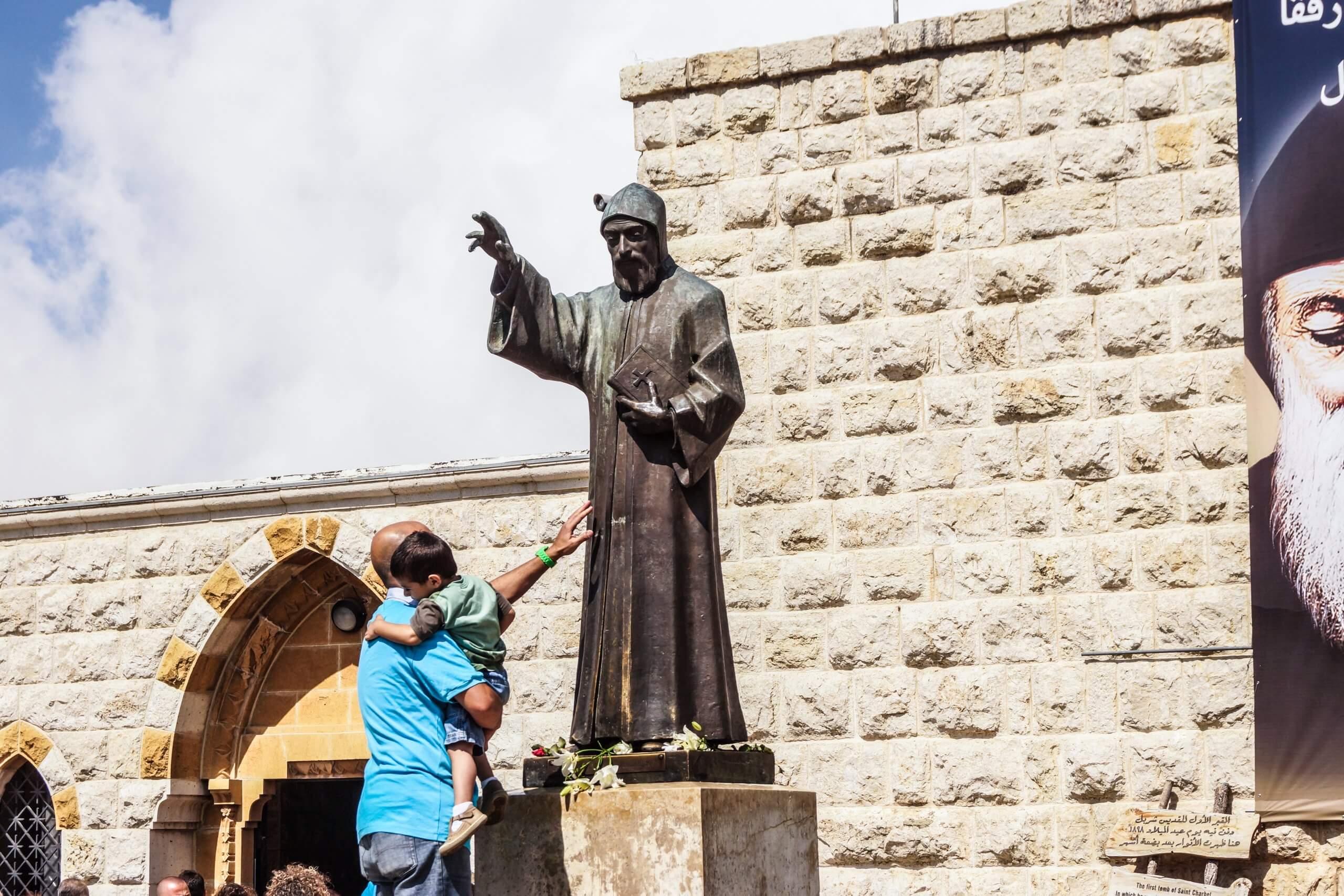 First mission in Lebanon under the title "The East with Saint Charbel"