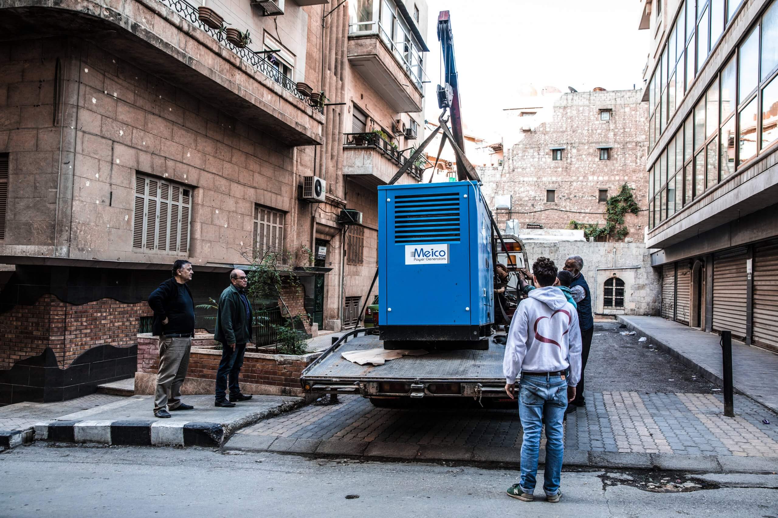 Purchase of a generator for the Saint-Louis hospital in Aleppo