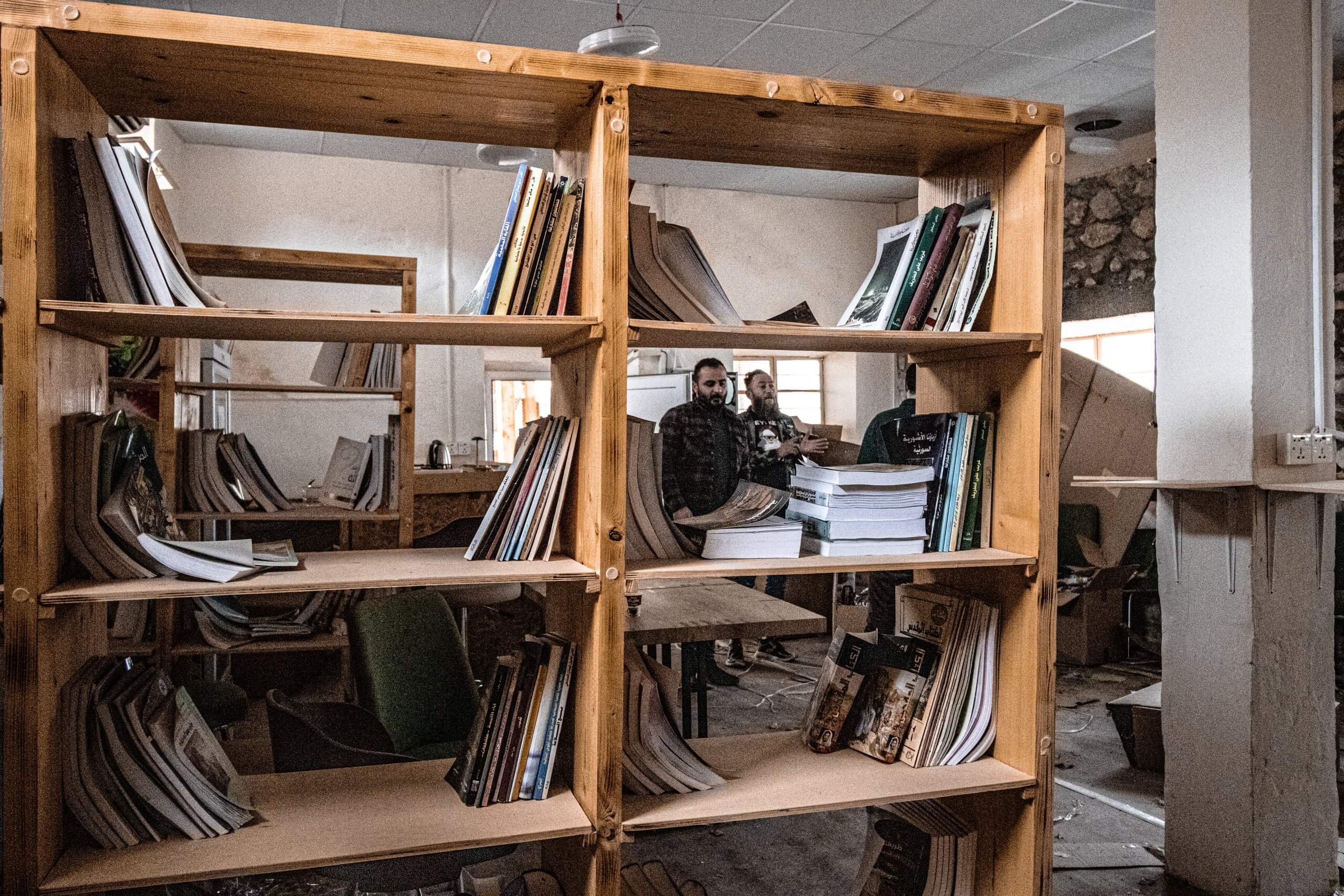 Creation of a library in Alqosh