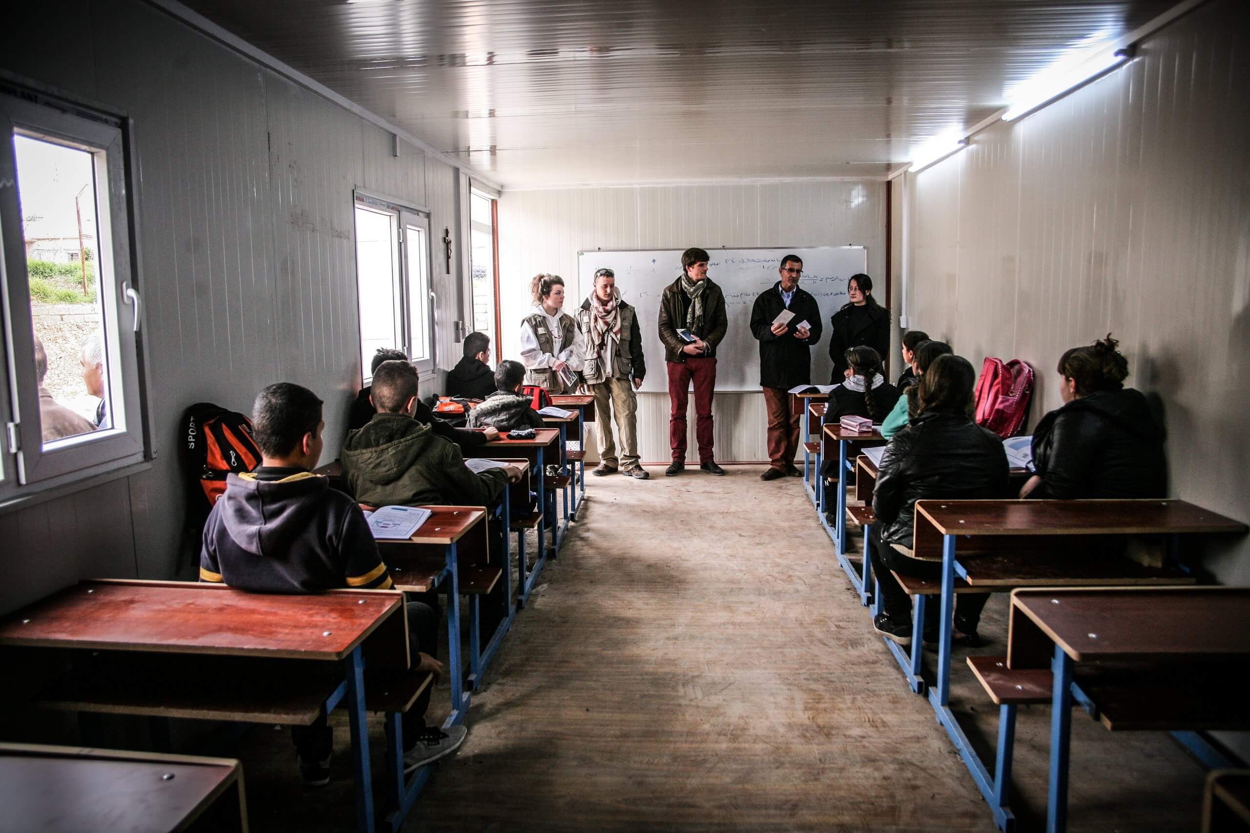 Ouverture de l’école Saint-Thomas à Mangesh et de l’école Saints-Benham-et-Sarah à Ankawa