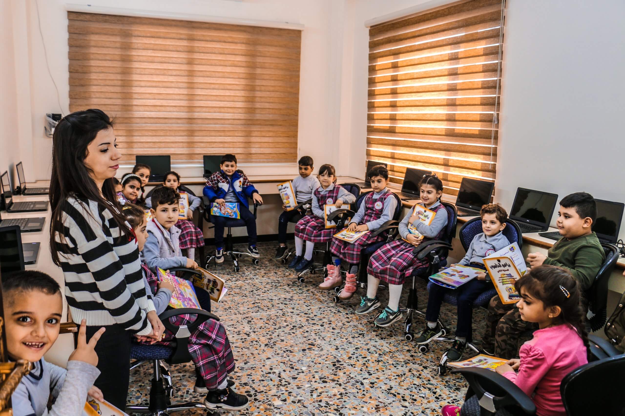 Inauguration de l’école de Bagdad