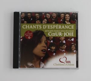 CD : chants d'espérance, par les petits chanteurs de la chorale Cœur-Joie