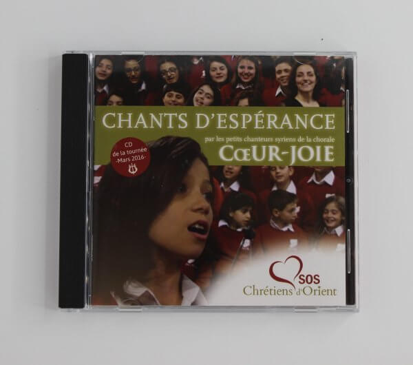CD : chants d'espérance, par les petits chanteurs de la chorale Cœur-Joie