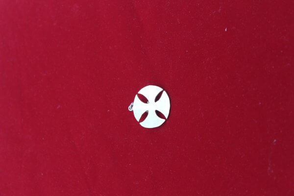 Croix copte pendentif en argent, petit modèle