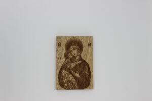 Icône sur bois