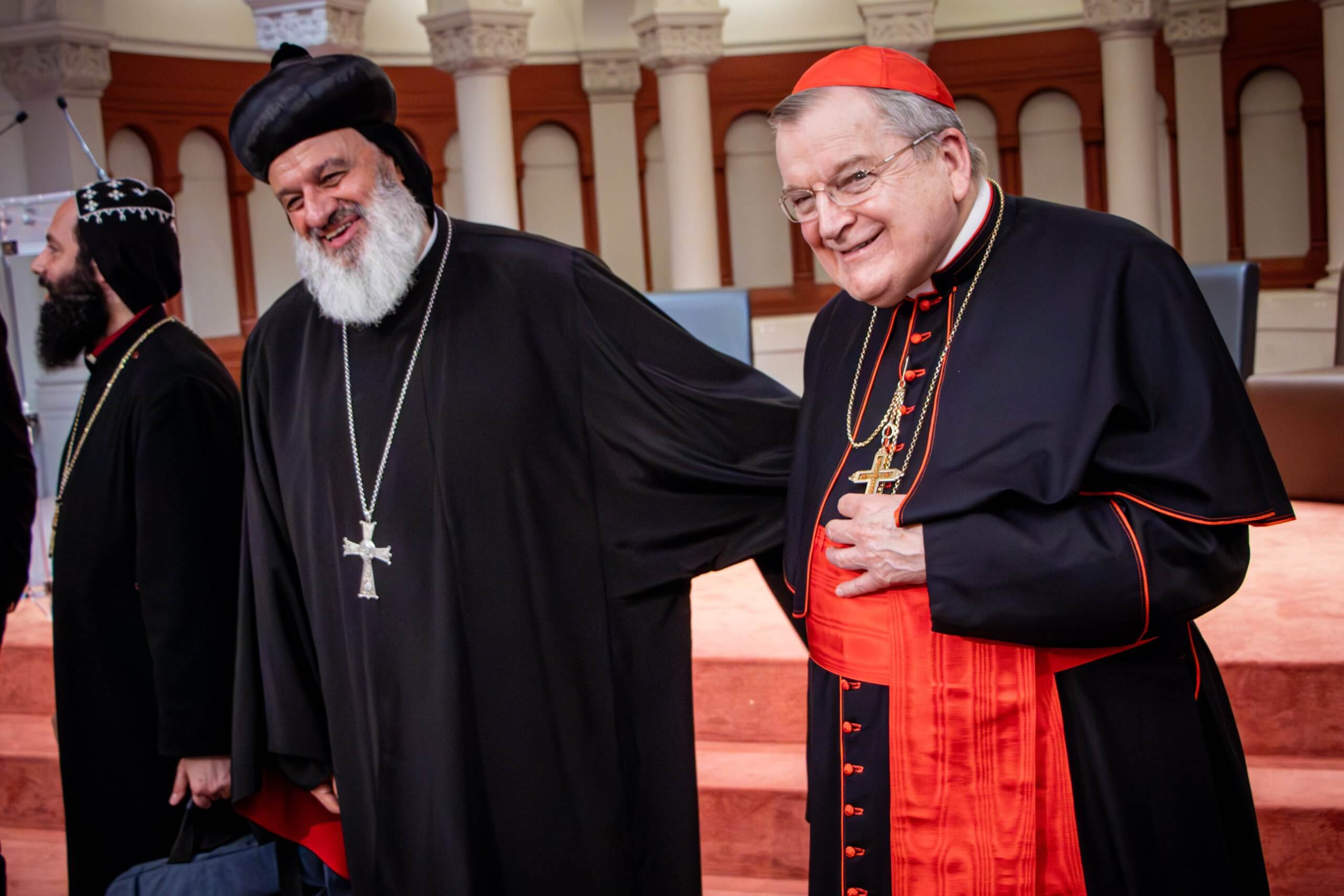 sos-chretiens-orient-colloque-anniversaire-sa-saintete-ephrem-II-patriarche-syriaque-orthodoxe-antioche-de-tout-orient-cardinal-burke