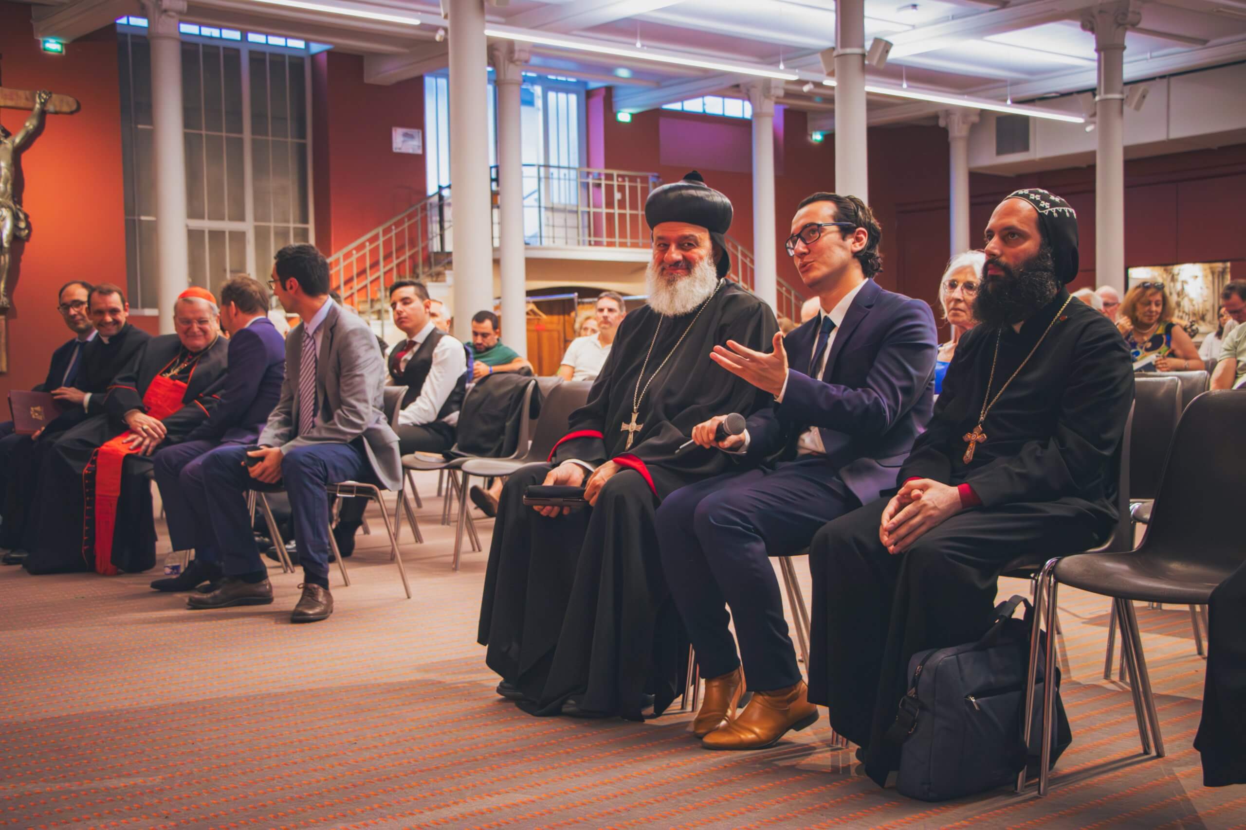 sos-chretiens-orient-colloque-sa-saintete-ephrem-II-patriarche-syriaque-orthodoxe-antioche-de-tout-orient-cardinal-burke