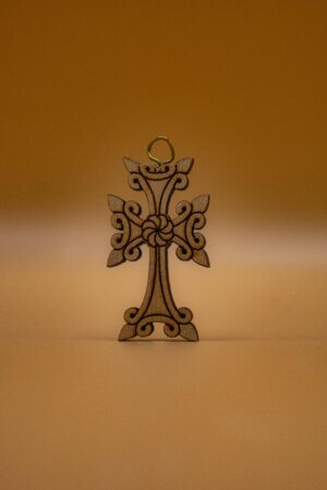 Petite croix arménienne, porte-clefs